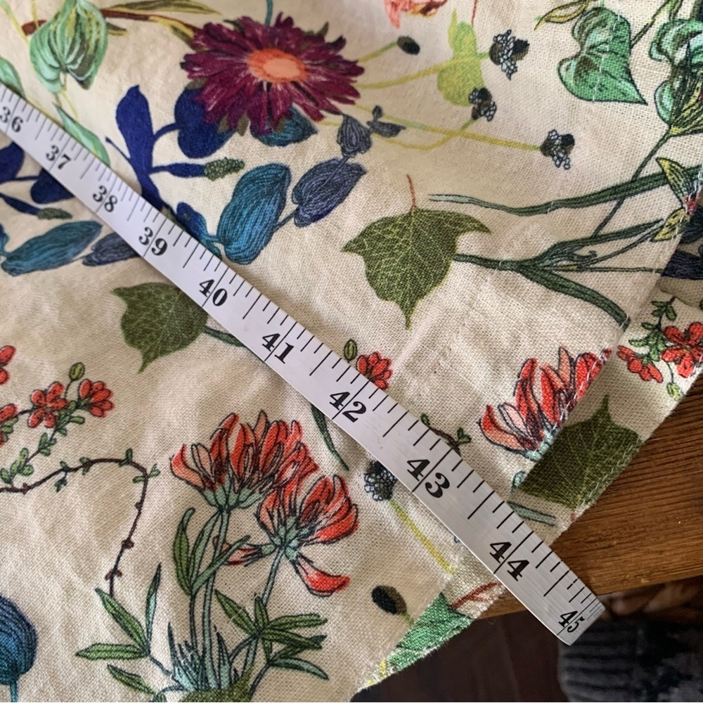 Christian Lacroix Cream Floral Midi Dress - Picture 6 of 12